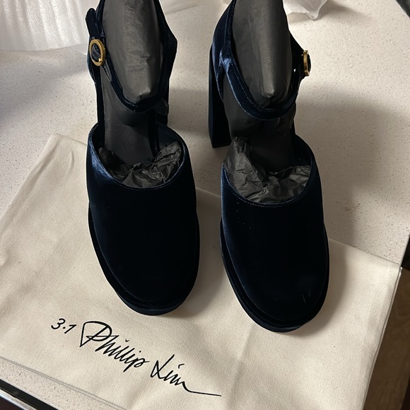 3.1 Phillip Lim Naomi Mary Jane Platform Sz 9.5 - Picture 10 of 11